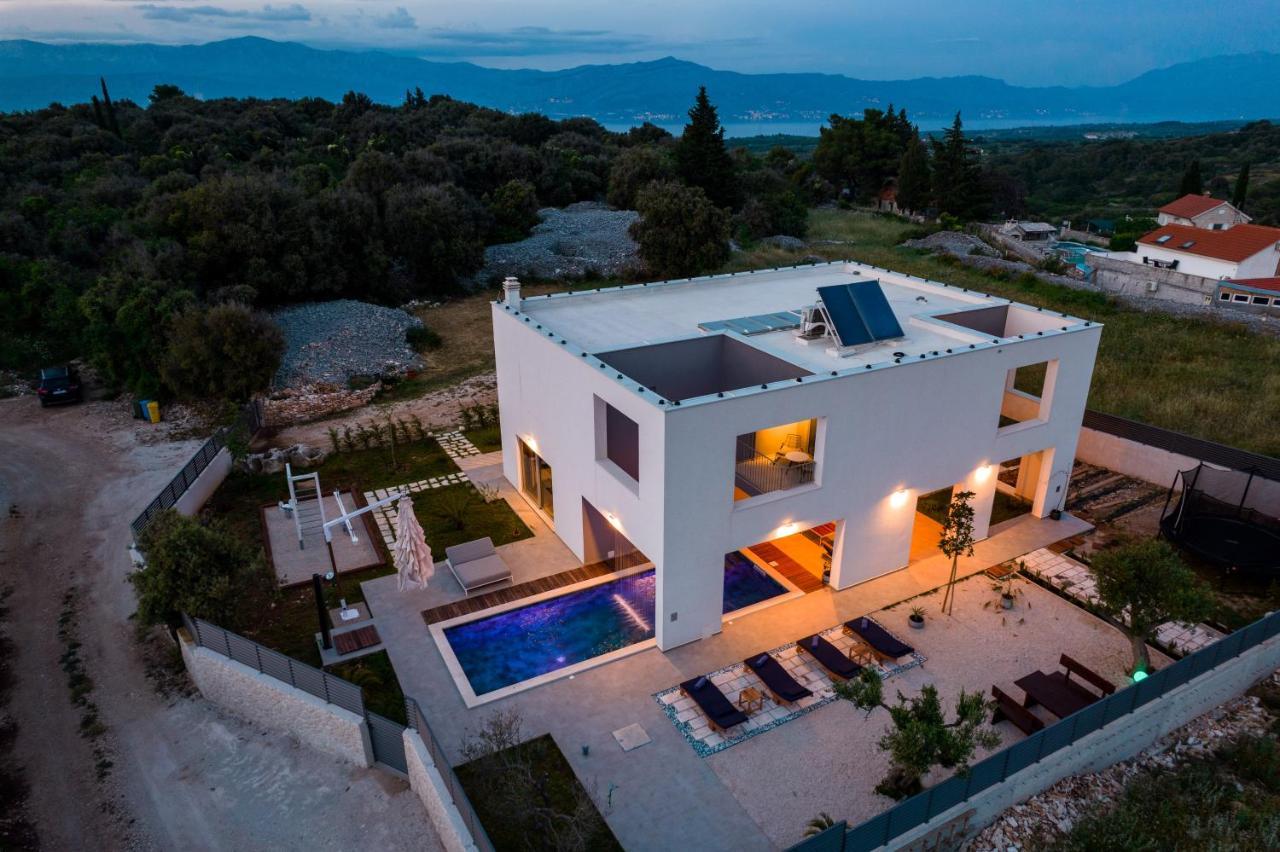 Luxury House Natanel Villa Skrip Exterior photo