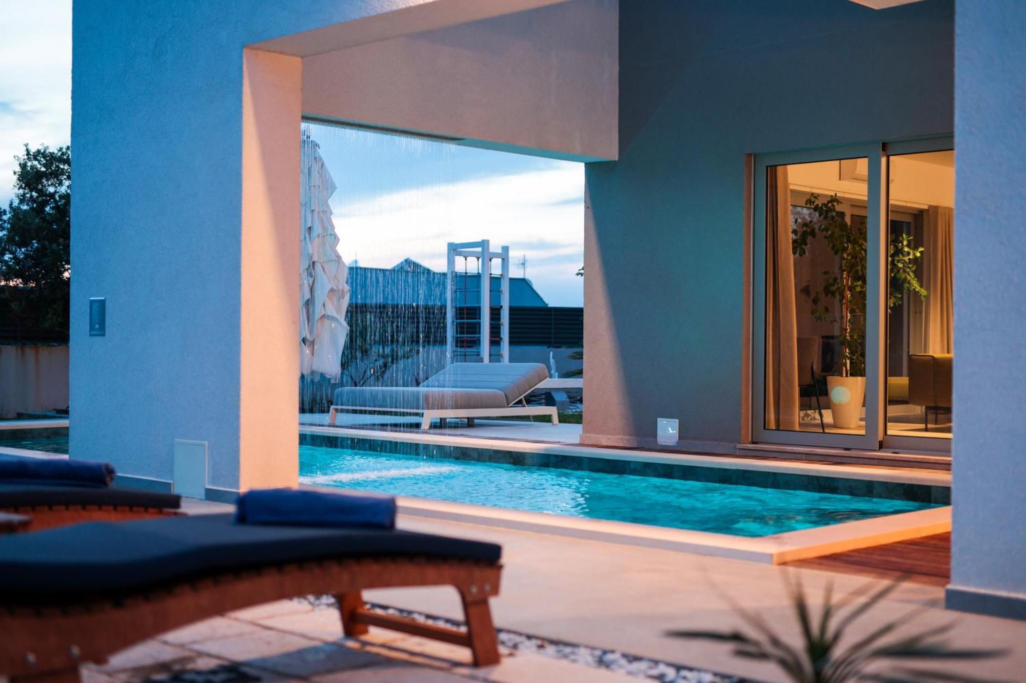 Luxury House Natanel Villa Skrip Exterior photo